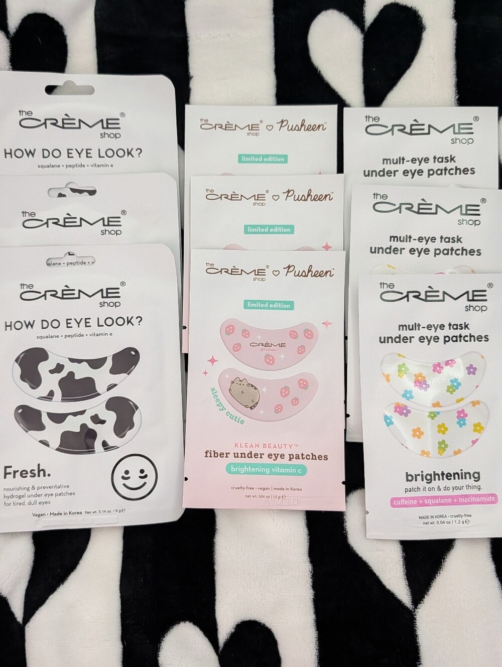 The Crème Shop Under Eye Patch Bundle Of 9 Pairs